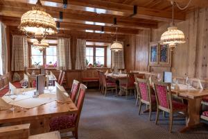 Restaurace v ubytování Gasthof Wilder Mann