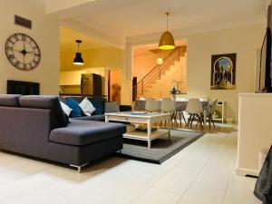 Χώρος καθιστικού στο Villa moderne avec Piscine privée à 30 mins d'Agadir