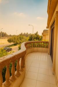 En balkon eller terrasse på Cairo Airport Oasis Cozy Convenient
