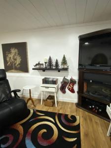 TV/trung tâm giải trí tại Our Place Up North BnB