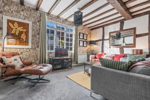 Χώρος καθιστικού στο #54 The Balti Cottage Apartment