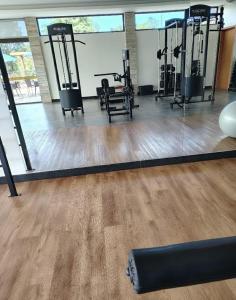 Fitness centrum a/nebo fitness zařízení v ubytování Quinta Santa Bárbara EcoResort
