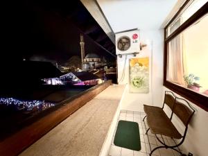 Istumisnurk majutusasutuses Hostel Pansion Lion