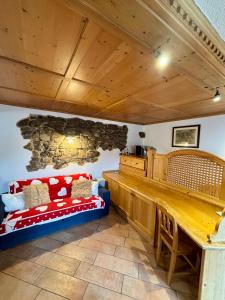 Χώρος καθιστικού στο Pragma Apartments - Dolomiti by Valentina