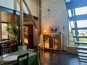 Χώρος καθιστικού στο Gîte Banet-Sart à Daverdisse