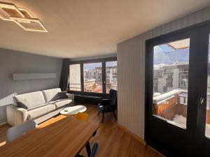 Posezení v ubytování Panorama des Neiges