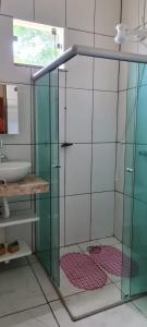 Koupelna v ubytování Caminho do Mar + 65 fotografií