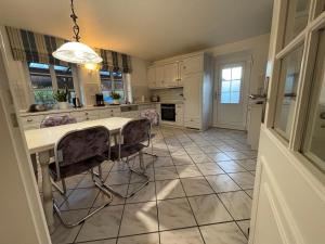 Kuchyň nebo kuchyňský kout v ubytování Austernfischer