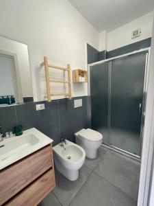 Phòng tắm tại B&B Dai Nonni