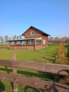 Bygningen som feriehuset ligger i