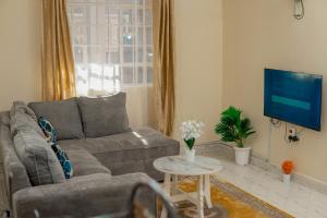 Posezení v ubytování Qwetuhomes