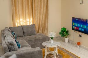 Posezení v ubytování Qwetuhomes