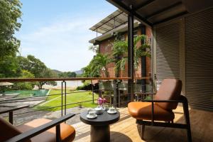 Χώρος καθιστικού στο Mapakada Village - Mahiyanganaya