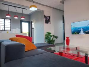 Posezení v ubytování Truenorth apartments ciem