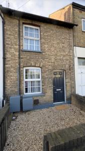 Bygningen som feriehuset ligger i