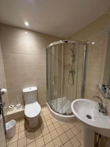 Koupelna v ubytování Cavendish Hotel