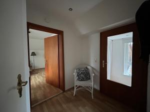 Postel nebo postele na pokoji v ubytování Appartement im Gutshaus