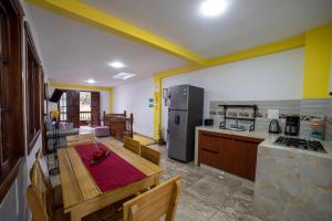 Η κουζίνα ή μικρή κουζίνα στο casa lubel