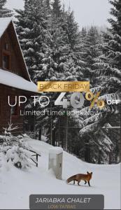 Jariabka Chalet Zrub Nízke Tatry talvel