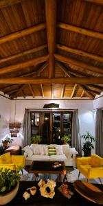 Et opholdsområde på Casa Cacau, Trancoso, ao lado do Quadrado