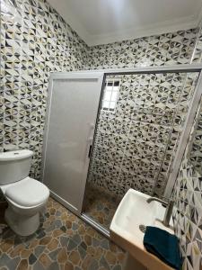 Phòng tắm tại Fxy apartment