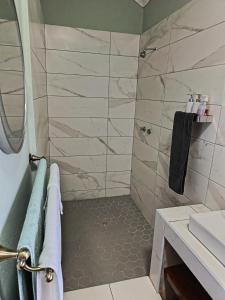 Ένα μπάνιο στο Villa De Lyden