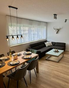 Χώρος καθιστικού στο Komfort Domizil Erfurt