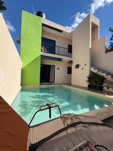 Πισίνα στο ή κοντά στο Departamentos Misavi