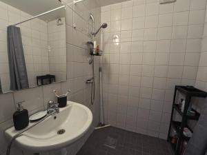 Ένα μπάνιο στο Cityclose Malmö apartment +21 φωτογραφίες