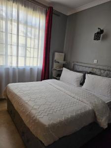 Postel nebo postele na pokoji v ubytování Calm corner