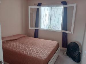 Postel nebo postele na pokoji v ubytování Cómoda y tranquila