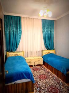 Ένα ή περισσότερα κρεβάτια σε δωμάτιο στο Lerik renthouse