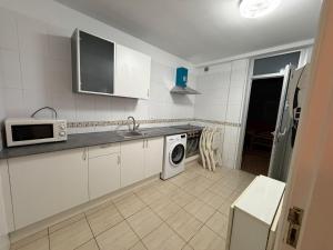 Η κουζίνα ή μικρή κουζίνα στο Jimaguas