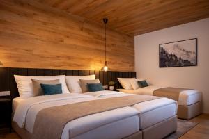 Ένα ή περισσότερα κρεβάτια σε δωμάτιο στο Hillside No. 18