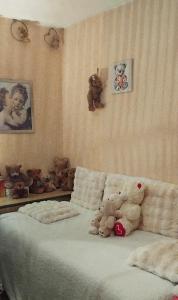 Postel nebo postele na pokoji v ubytování Chambre douillette