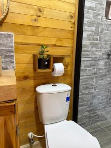 Koupelna v ubytování Refugio en el Mar