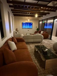 Posezení v ubytování شقق العزيزية العلا + 53 fotografií