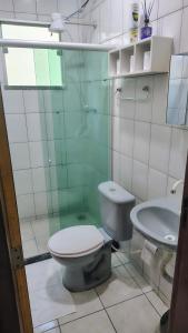 Ένα μπάνιο στο Espaço Acalanto