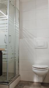 Vannituba majutusasutuses Ferienwohnung Alpenperle