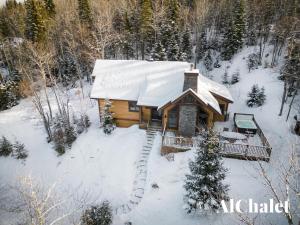 Villa Alpine - Alpin en Foret avec Spa v zimě