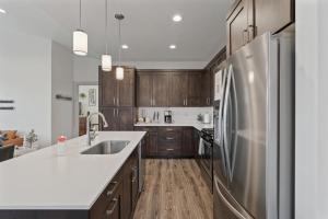 Kuchyň nebo kuchyňský kout v ubytování Bailey Lane