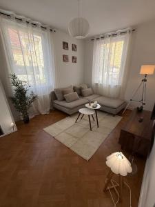 Posezení v ubytování Le Glow - Élégant - Paisible - Parking