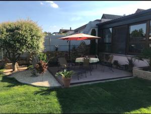 Κήπος έξω από το Ferienwohnung Riva