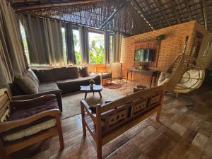 Et opholdsområde på CASA DE VIDRO