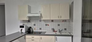 Η κουζίνα ή μικρή κουζίνα στο Maison au cœur des vignes