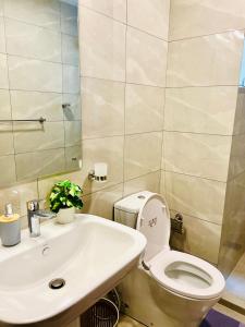 Koupelna v ubytování The look + 24 fotografií