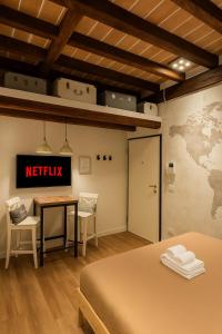 Ένα ή περισσότερα κρεβάτια σε δωμάτιο στο Masone Home