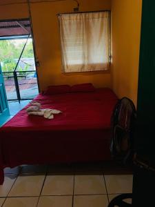 Postel nebo postele na pokoji v ubytování Hotel Isla Bonita