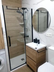 Un baño de Bright Apartment AM