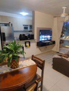 Η κουζίνα ή μικρή κουζίνα στο Próximo autódromo de interlagos há 450 metros